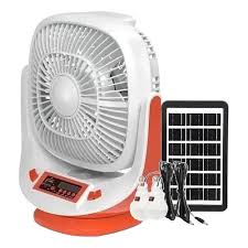 Ventilador con panel solar - TiendaDeRegalos10